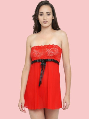 DreamBe Women Chemise(Red)