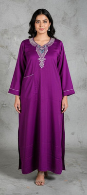 CLYMAA Women Robe(Purple)
