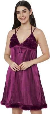 ETC Women Nighty(Maroon)