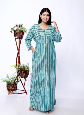 SureshHans Women Nighty(Multicolor)