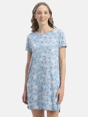 JOCKEY Women Nightdress(Blue)