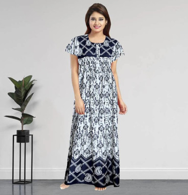 KL FASHION Women Nighty(Multicolor)