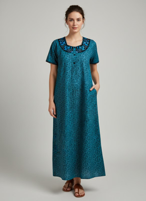 Erimis Women Nighty(Blue)