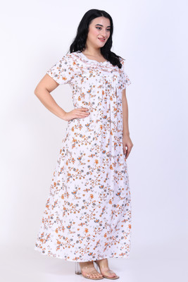 SDGP Women Nighty(White)