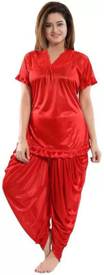 Homeroot Women Nightshirts(Red)
