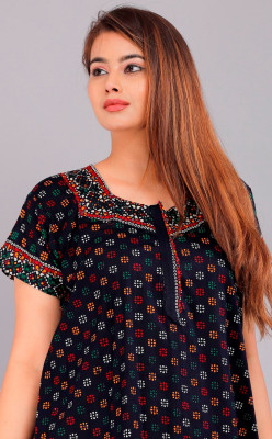 RUCHIKA ENTERPRISES Women Nighty(Blue)