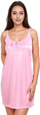 Joxcy Women Nightdress(Pink)