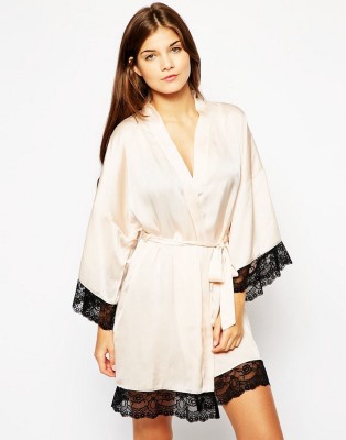 Boosah Women Robe(White)