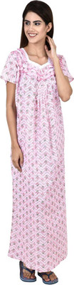 mdp Women Nighty(Pink)