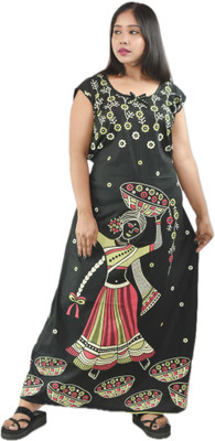 BDROX Women Nightdress(Dark Green)