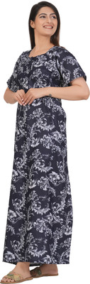 VRSU Women Nightdress(Blue)