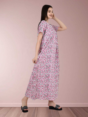 UTTRAKHAND CLOTHHOUSE Women Nighty(Multicolor)