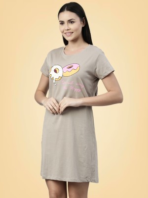 ETC Women Nightshirts(Grey)