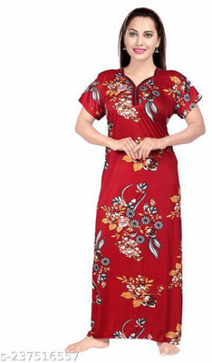 unlocked Women Nighty(Red)