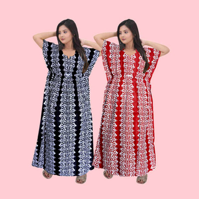 The Finer Things Women Nighty(Black, Red, White)