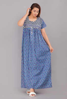 TANISHKA ENTERPRISES Women Nighty(Multicolor)