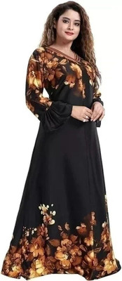 HouseOfCommon Women Nighty(Multicolor)