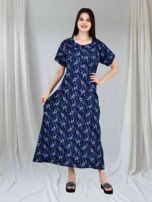 LDHSATI Women Nighty Set(Multicolor)