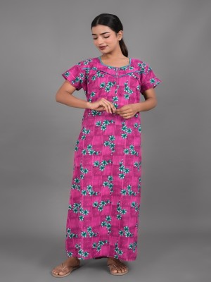 Apratim Women Nighty(Purple)