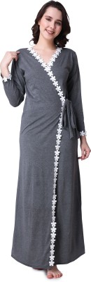 AFFAIR Women Robe(Grey)