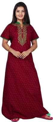 RSNighty Women Nighty(Maroon)