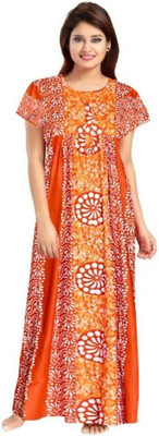 Sharma Distributor Women Nighty(Multicolor)