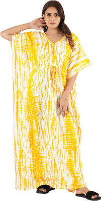 Gutthi Women Nighty(Yellow)