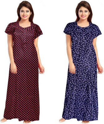 Payodhi Women Nighty Set(Multicolor)