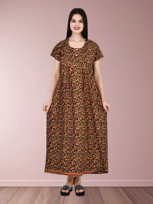 LDHSATI Women Nighty Set(Multicolor)
