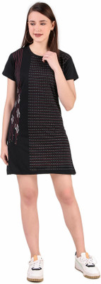 ovida Women Nightshirts(Black)