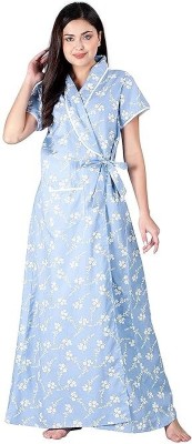 beauty Women Nighty(Blue)