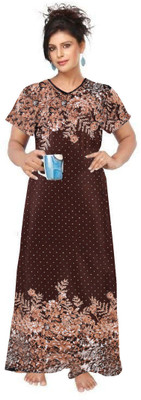 impression Women Nighty(Brown)