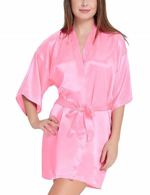 PYXIDIS Women Robe(Pink)