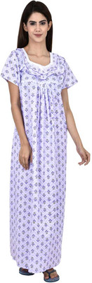 LDHSATI Women Nighty(Blue)