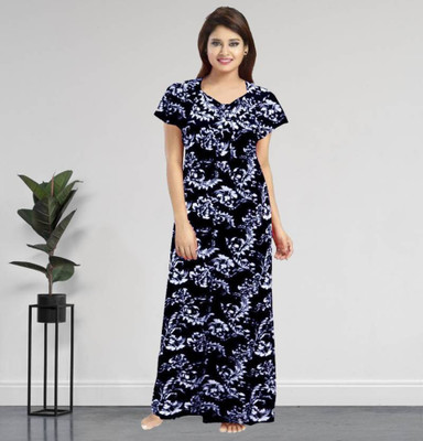 MF CREATION Women Nighty(Multicolor)