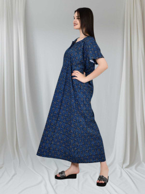 LDHSATI Women Nighty Set(Multicolor)