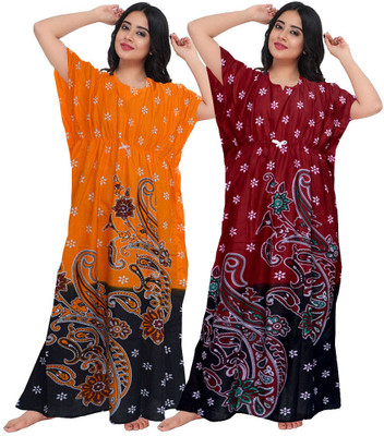 impression Women Nighty(Red)
