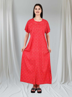 LDHSATI Women Nighty Set(Multicolor)