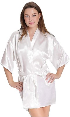 yuzu Women Robe(White)