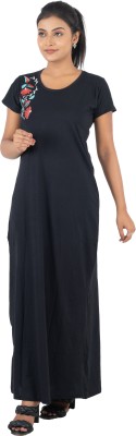 KARNI Women Nighty(Black)