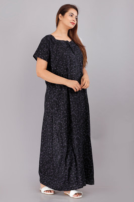 VILAKSHAN Flared/A-line Gown(Blue)