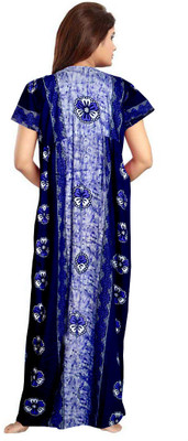 NIRMALA FASHIONS Straight Gown(Multicolor)