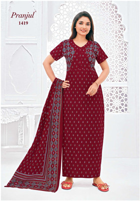 Pranjul fashion limited Women Nighty Set(Multicolor)