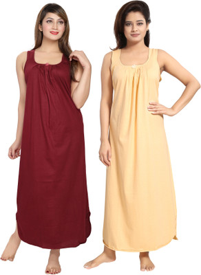 CINCO Women Nighty Set(Multicolor)