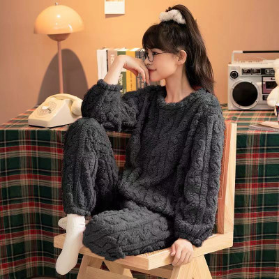 TIARA WORLD Women Self Design Grey Night Suit Set