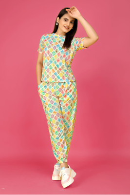 JK Creation Printed Women Track Suit