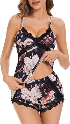 avyanga Floral Print Babydoll