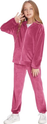 FNOCKS Women Solid Green Top & Pyjama Set