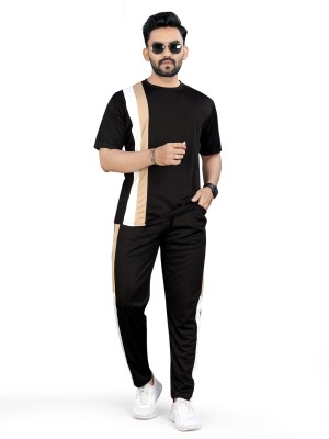 NISPRUH Colorblock Men Track Suit