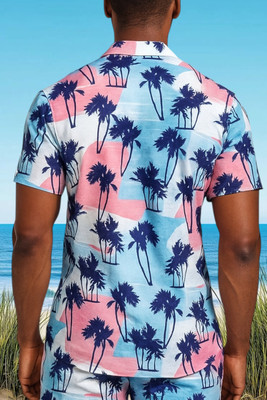 LG FASHION Men Printed Multicolor Night Suit Set